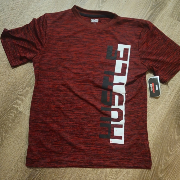 New Power Forward Basketball Graphic T-shirt Athletic Active Sport Set Boy 14-16 - Picture 4 of 9